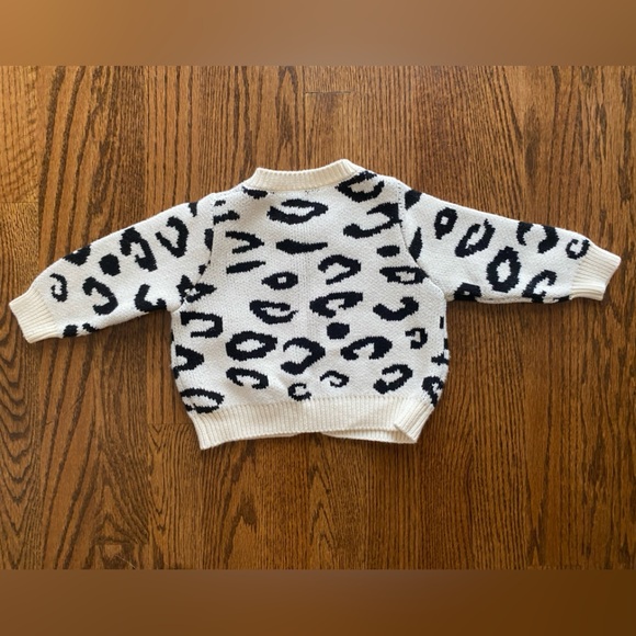 Simplee Kids Leopard Printed Cardi - Picture 2 of 2